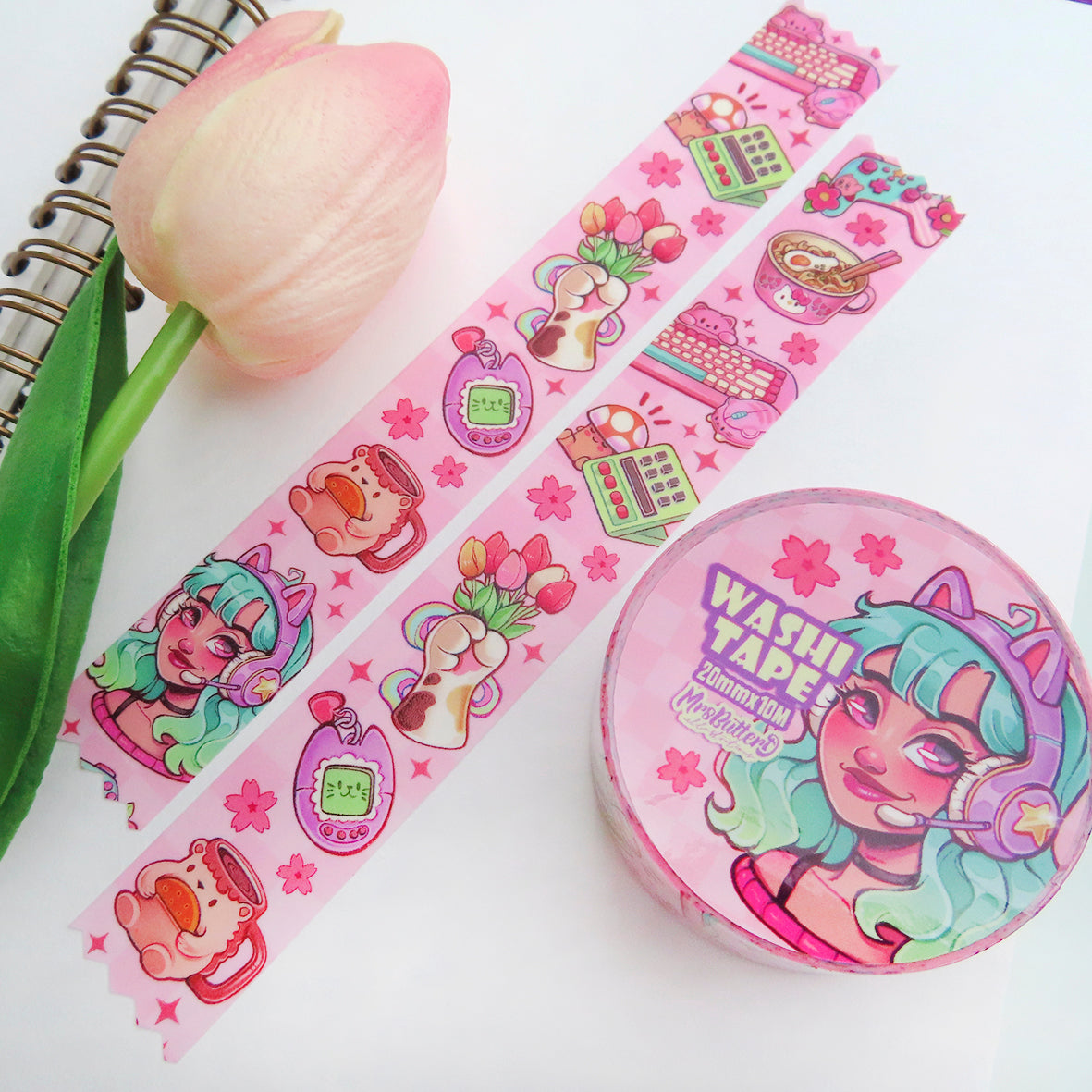 Cozy Gamer \\ Washi Tape