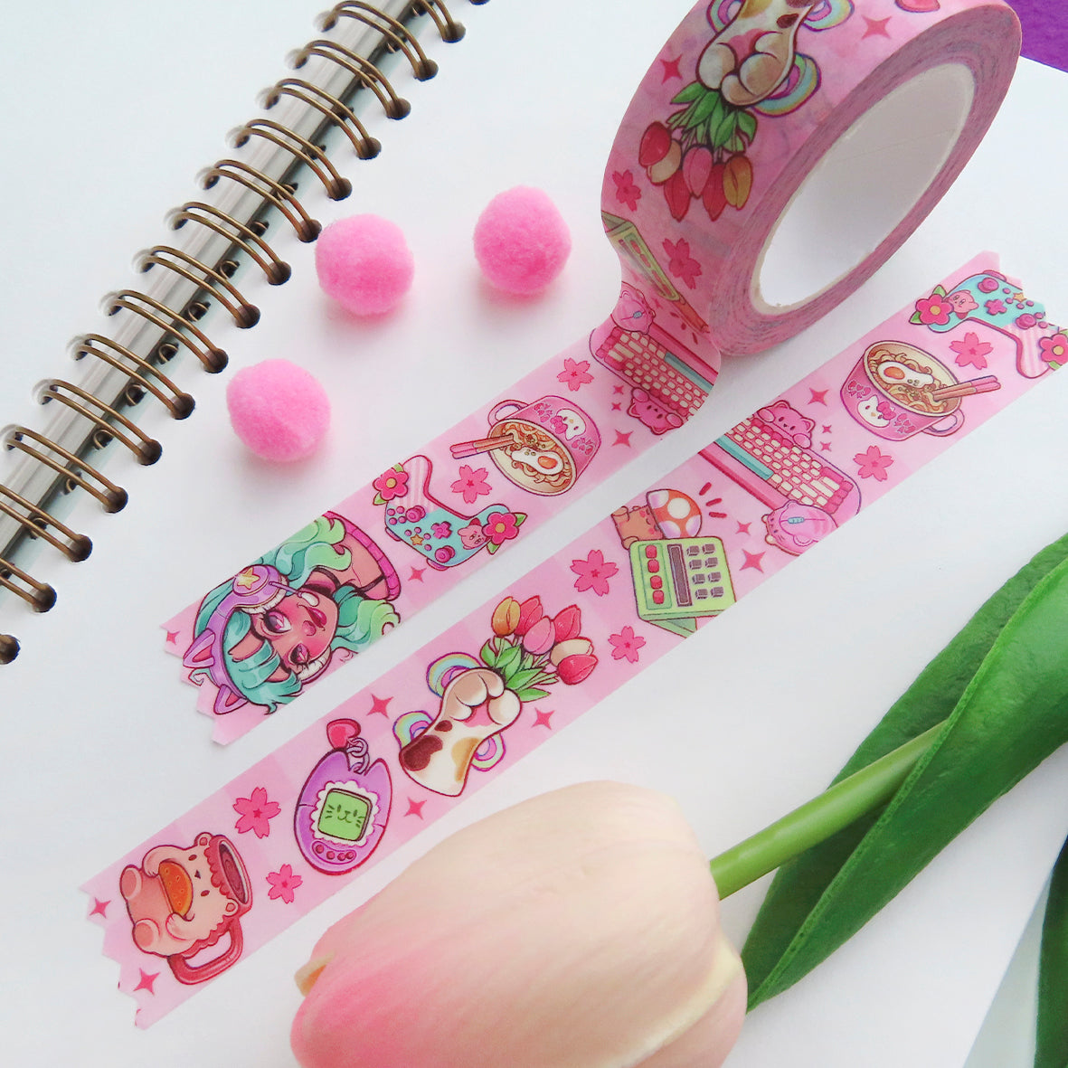 Cozy Gamer \\ Washi Tape