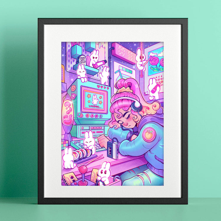 Loading... \\ Art Print