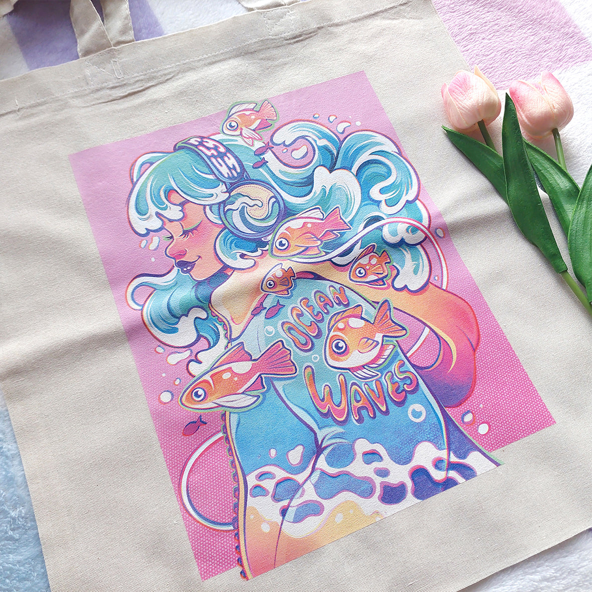 Ocean Waves // Tote Bag