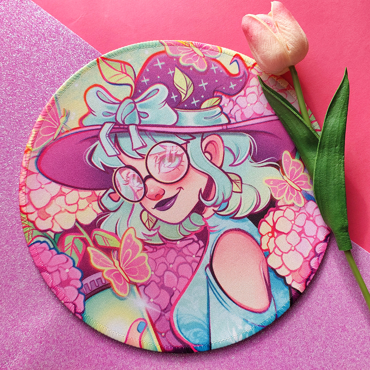 Olivia's Hydrangeas \\ Mousepad