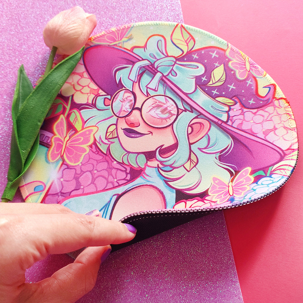 Olivia's Hydrangeas \\ Mousepad
