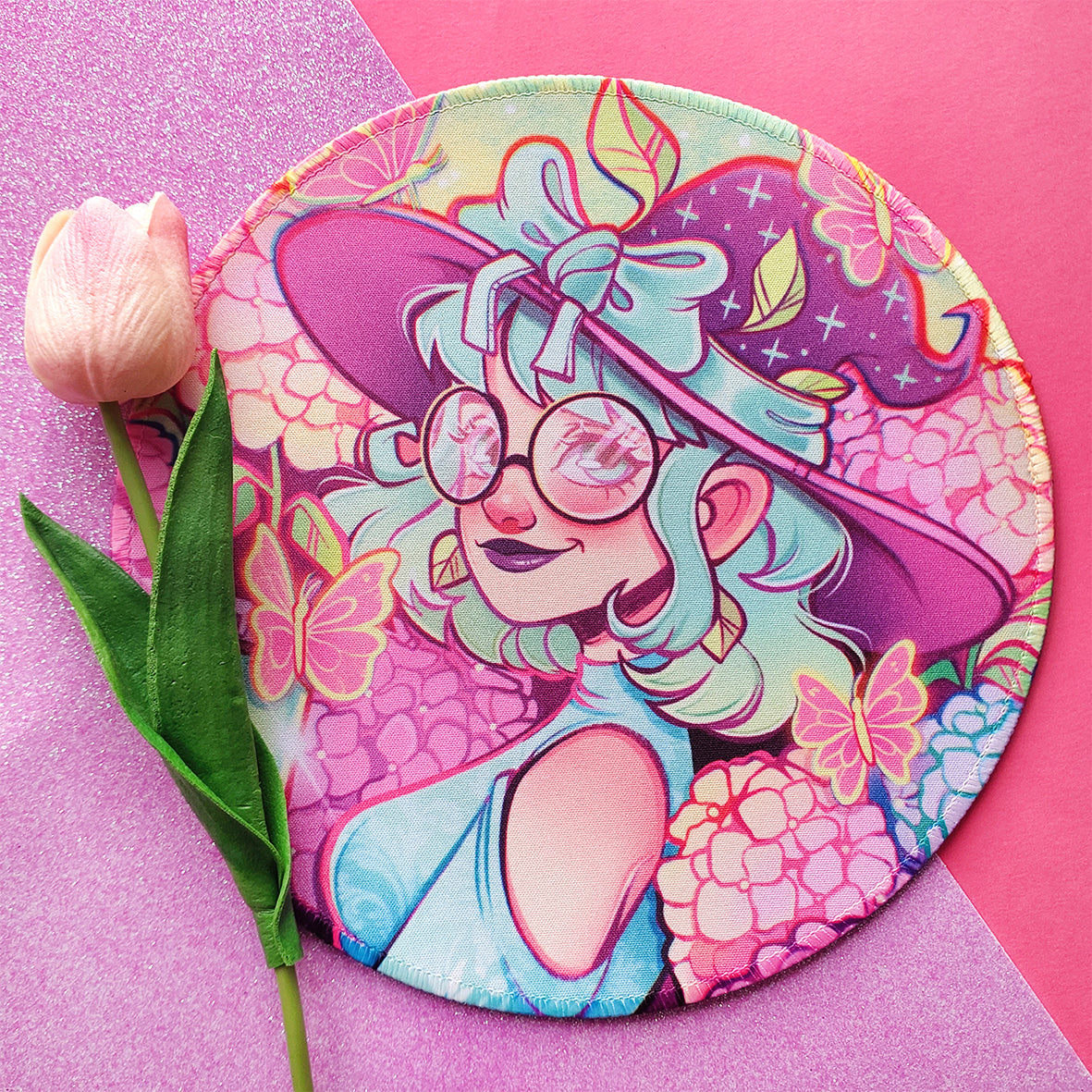 Olivia's Hydrangeas \\ Mousepad