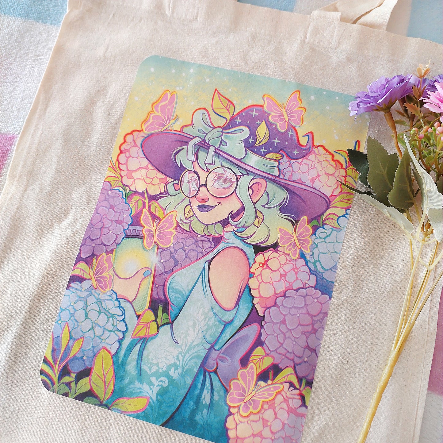 Olivia's Hydrangeas // Tote Bag