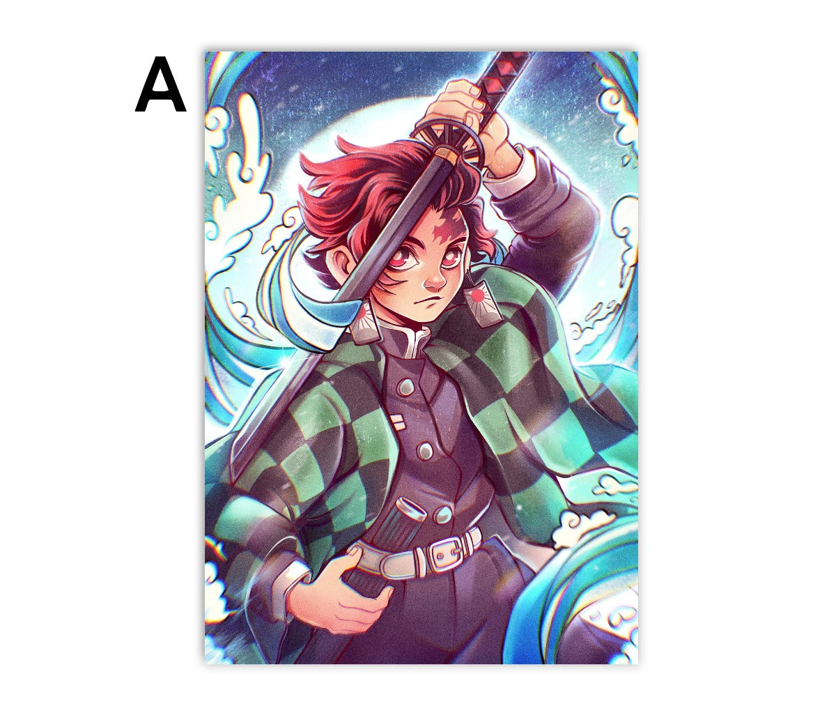 Anime characters 2 \\ Art Prints