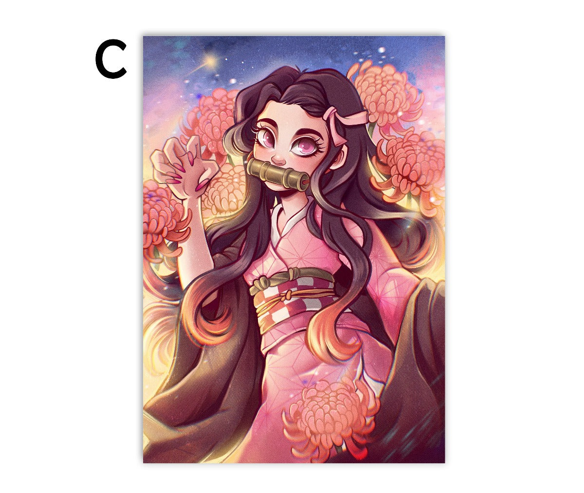 Anime characters 2 \\ Art Prints
