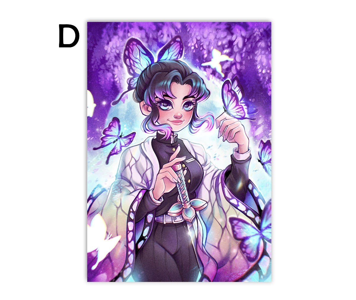 Anime characters 2 \\ Art Prints