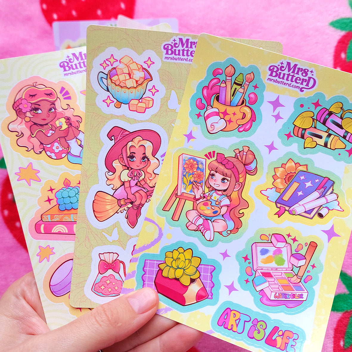 Characters Collection \\ Vynil Sticker Sheet