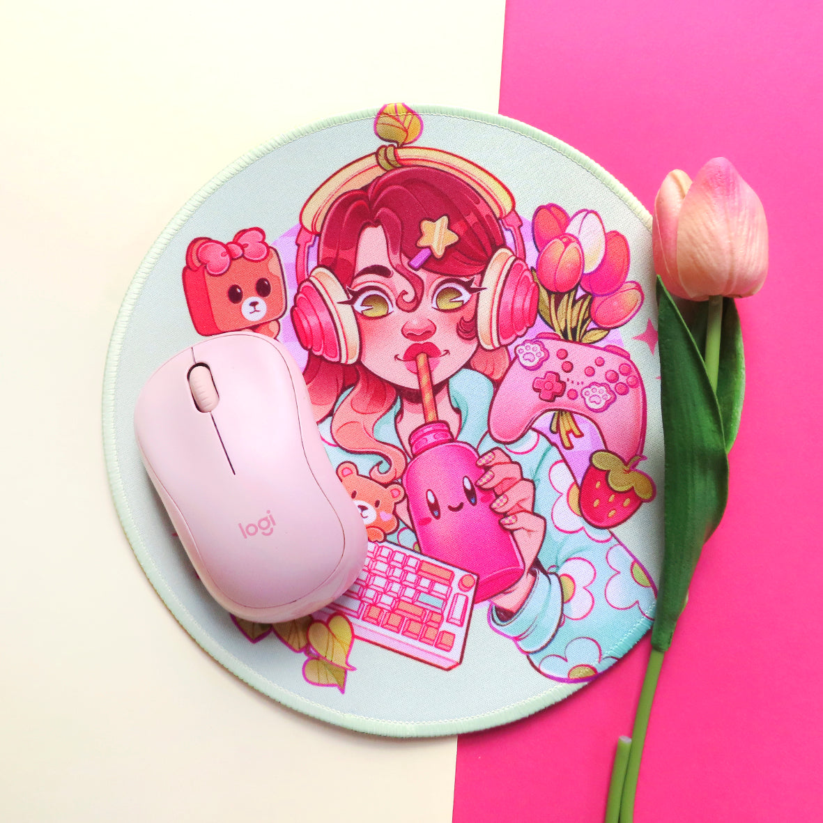 Cozy gamer \\ Mousepad
