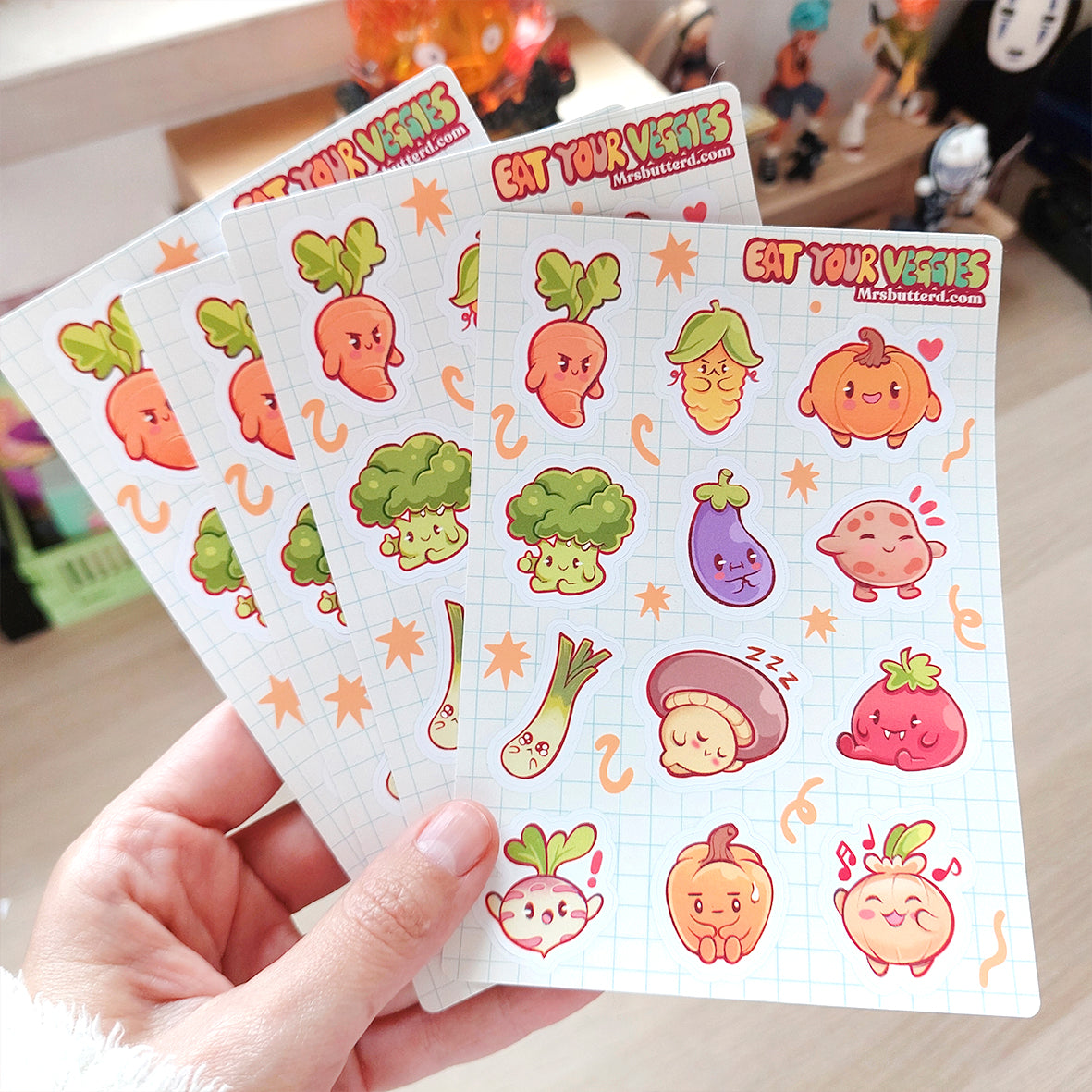 Eat your Veggies \\ Planner Sticker Sheet