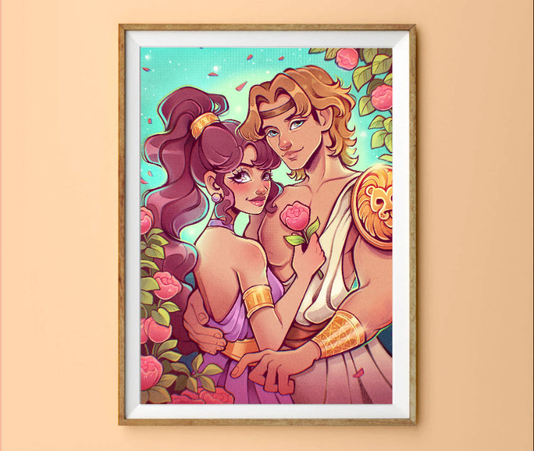 Greek mythology 2 Part \\ Art prints collection