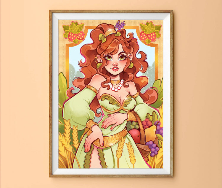 Greek mythology 2 Part \\ Art prints collection