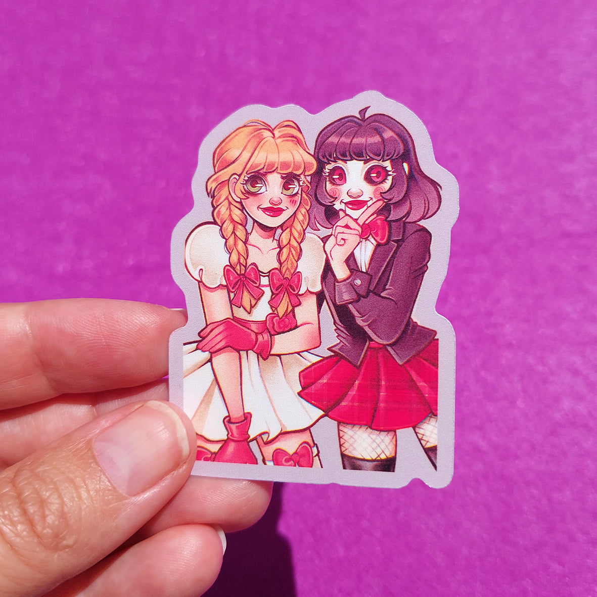 Halloween friends \\ Vinyl Sticker