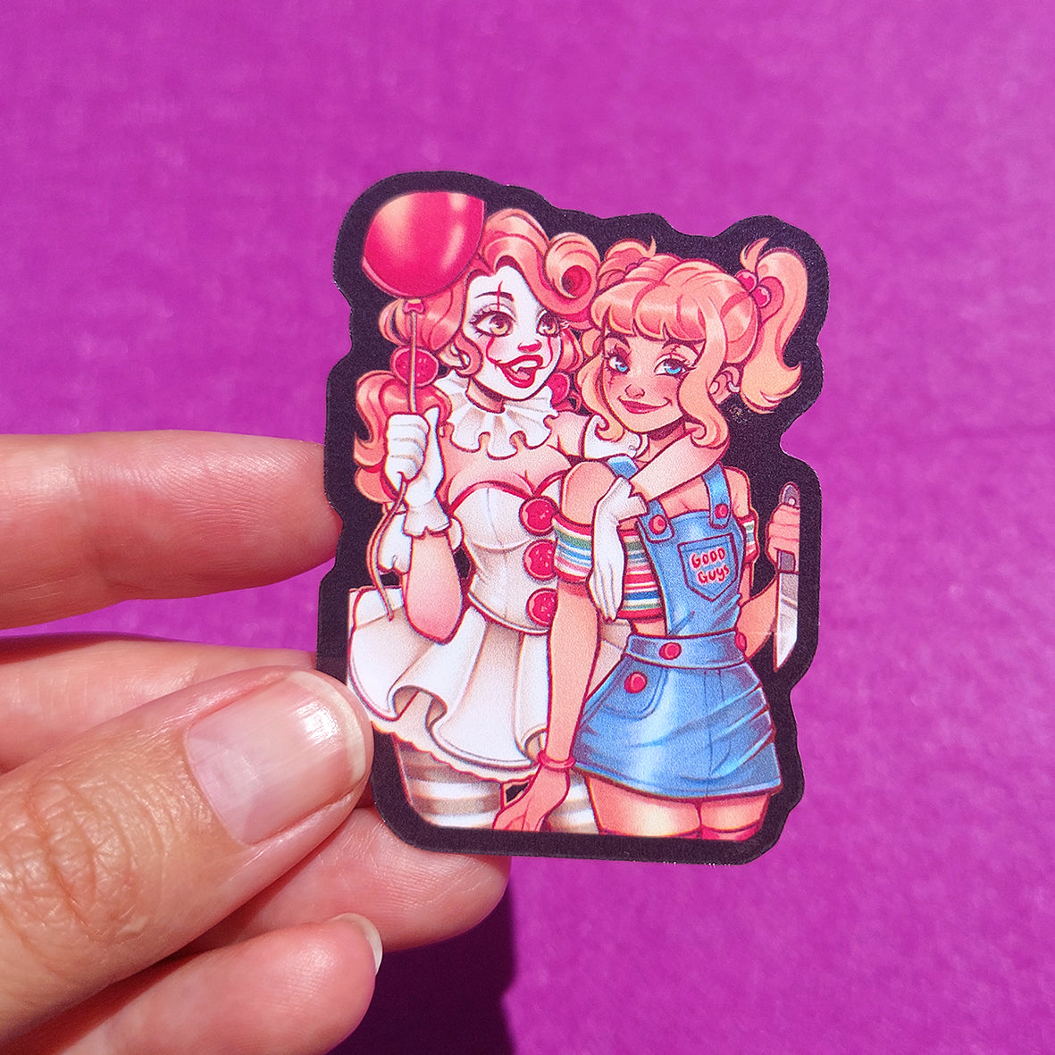 Halloween friends \\ Vinyl Sticker