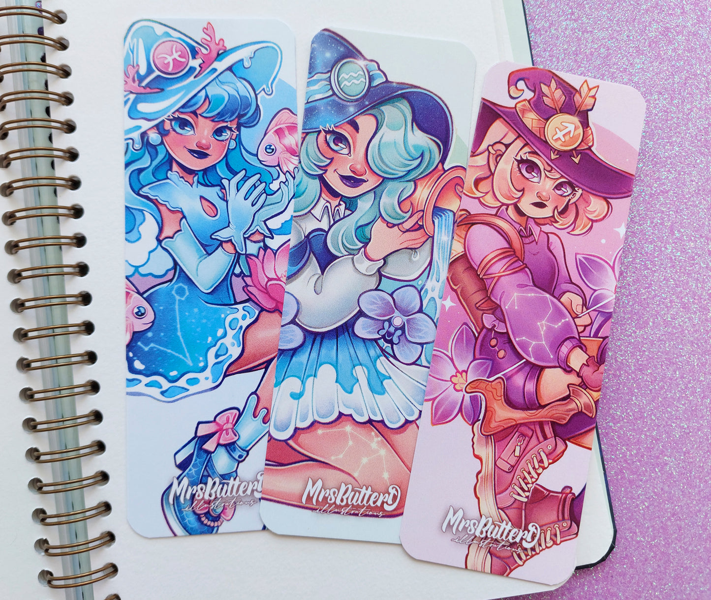 Zodiac Witches \\ Bookmarks
