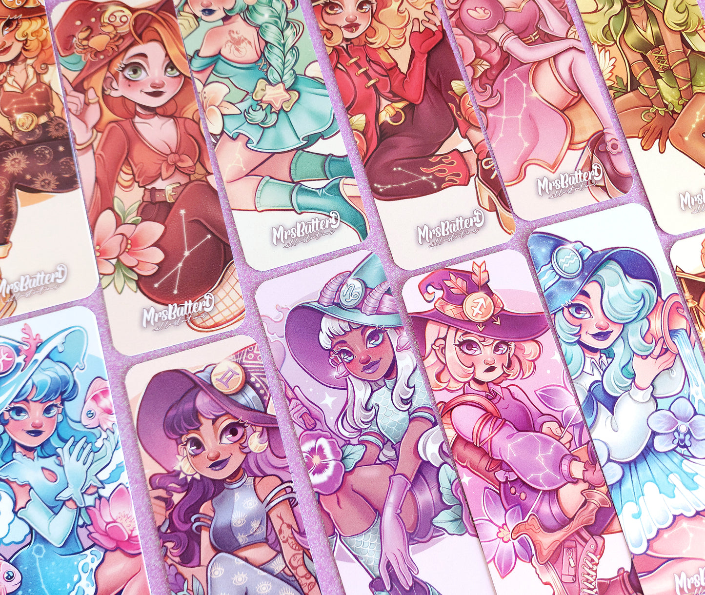 Zodiac Witches \\ Bookmarks