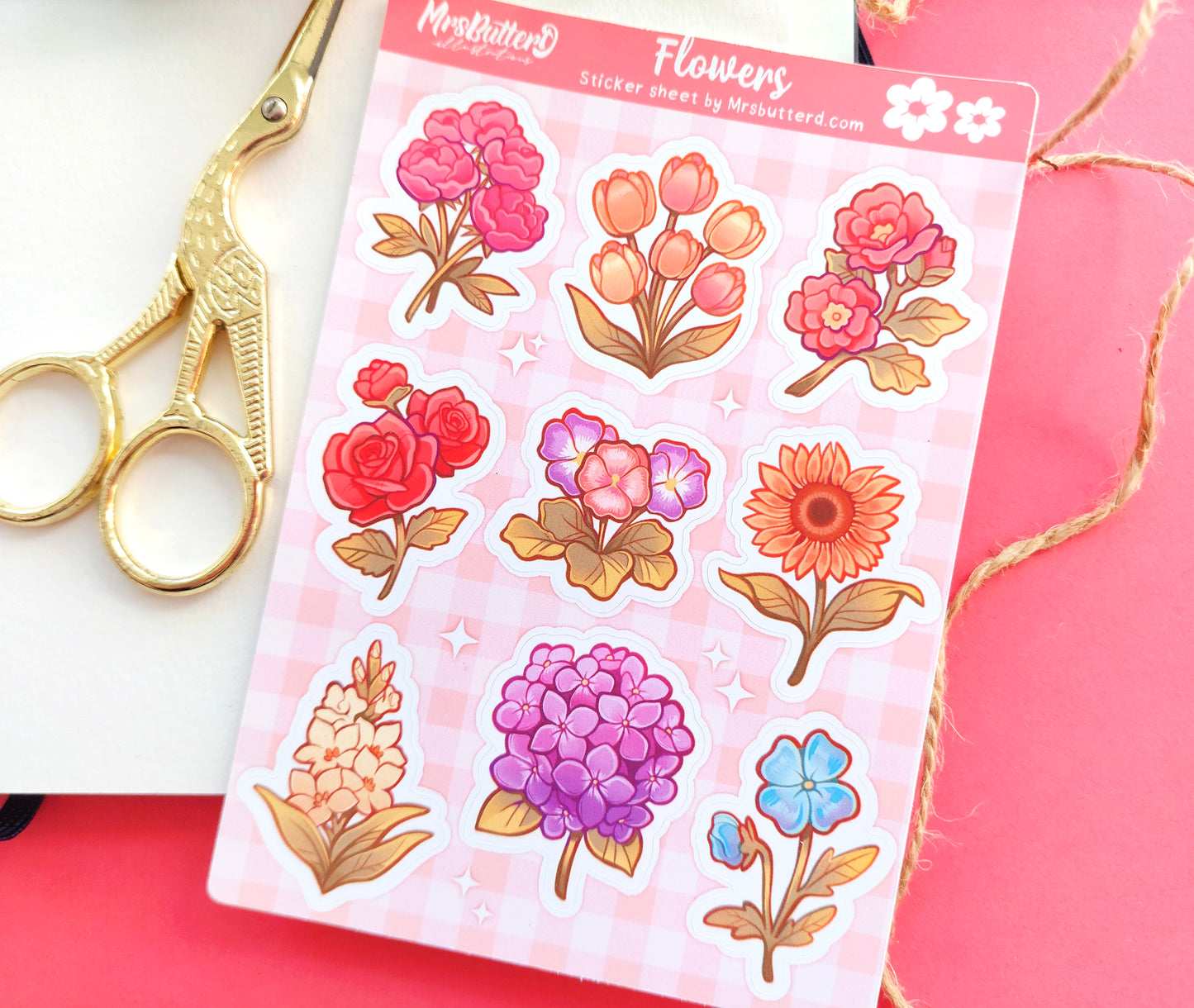 Nature Collection \\ Matte Vynil Sticker Sheets