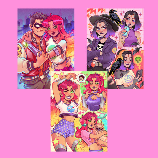 Cartoon Collection \\ Art prints collection