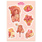 Love Witch \\ Vinyl Sticker Sheet