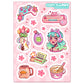 Cozy Gamer \\ Vinyl Sticker Sheet