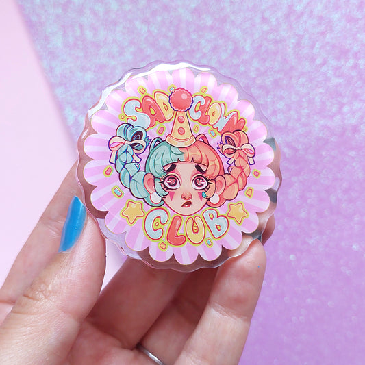 Sad Clown Club \\ Phone grip accessory