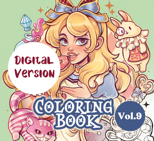 Coloring Book VL.9 \\ DIGITAL VERSION