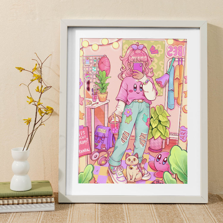 Kyra & Yoshi \\ Art Print mrsbutterd