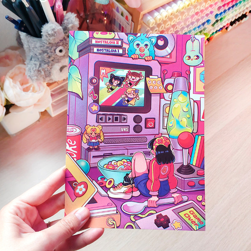 Nostalgic Saturday Morning \\ Art Print