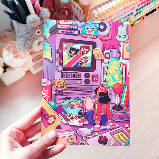 Nostalgic Saturday Morning \\ Art Print