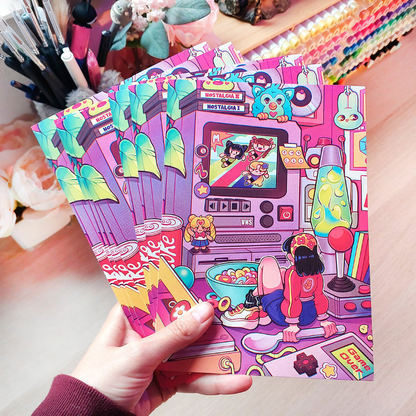 Nostalgic Saturday Morning \\ Art Print