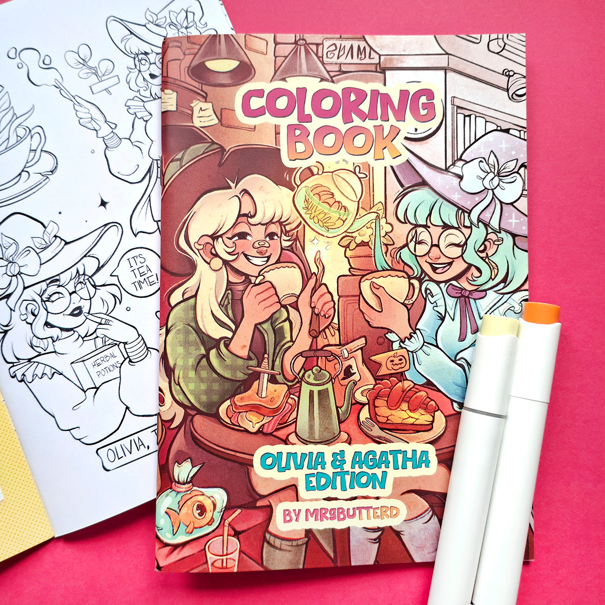 Coloring Book \\ Olivia & Agatha Edition