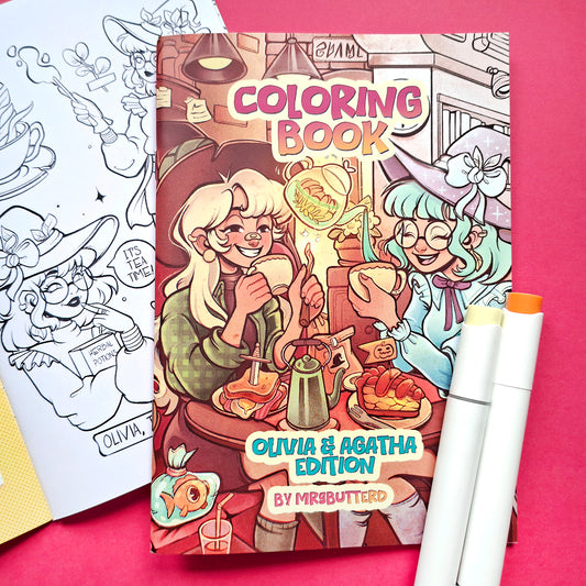 Coloring Book \\ Olivia & Agatha Edition