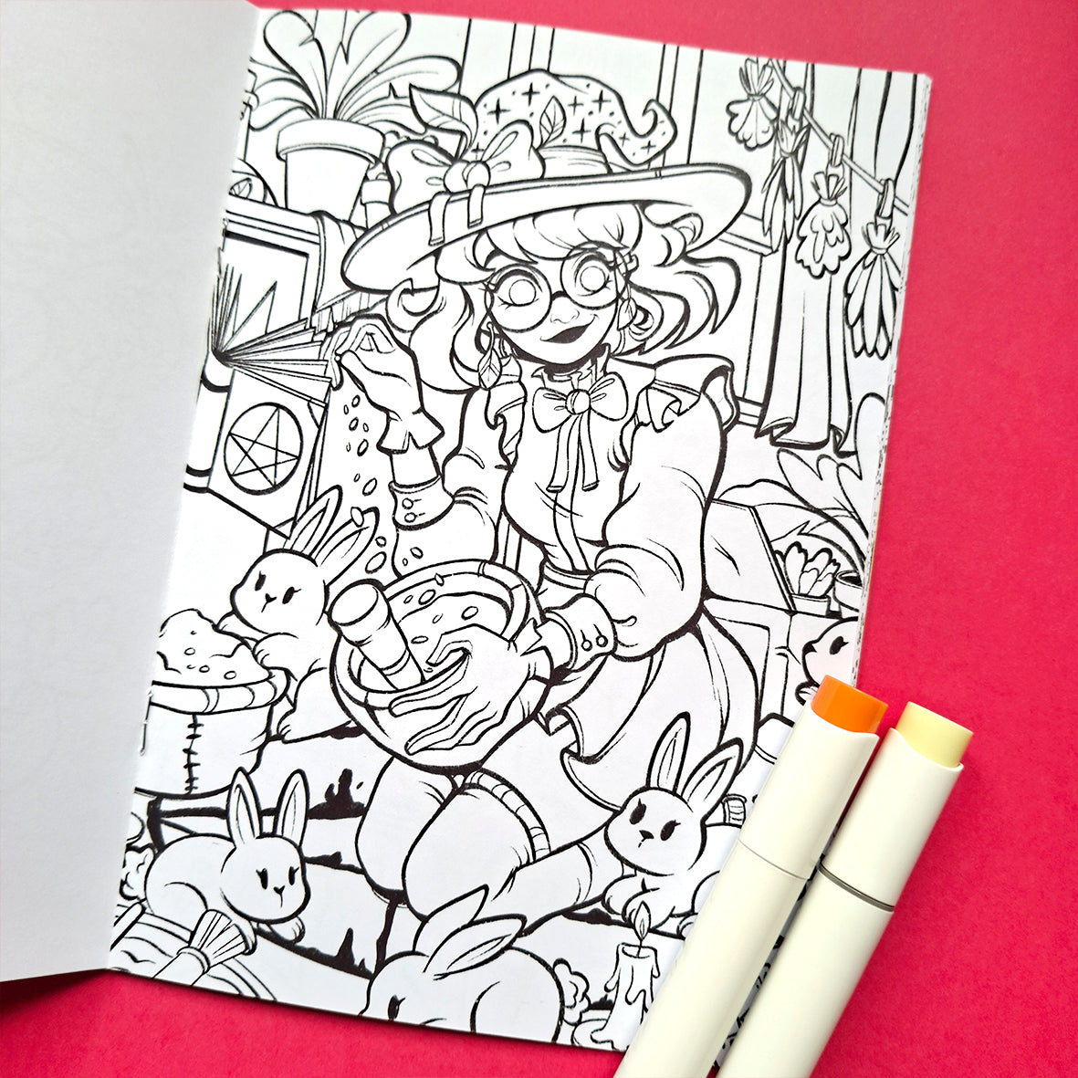 Coloring Book \\ Olivia & Agatha Edition