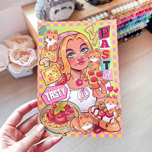 It's Pasta Time! \\ Art Print