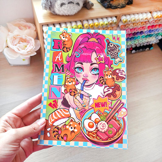 It's Ramen Time! \\ Art Print
