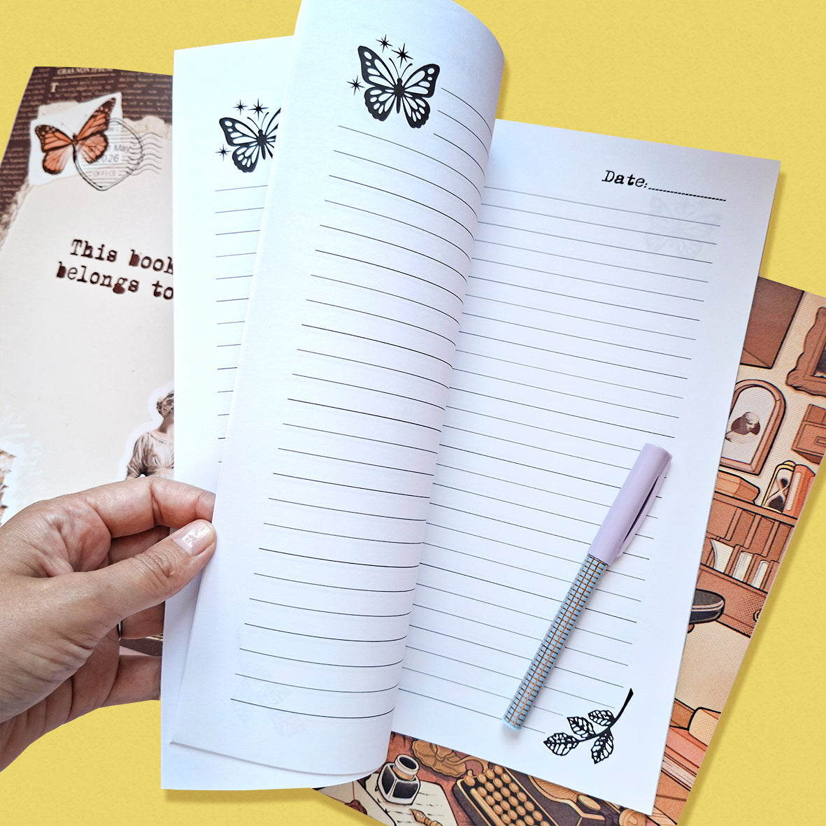 The Correspondence Gambit \\ A4 Lined Notebook