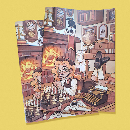 The Correspondence Gambit \\ A4 Lined Notebook