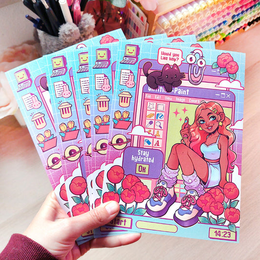 Untitled_Paint \\ Art Print