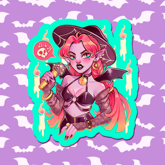 Vampire Pop Star \\ Vinyl Sticker
