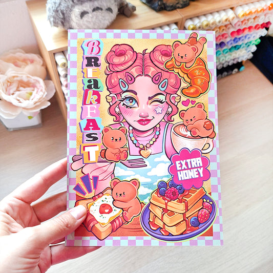 It's Breakfast Time! \\ Art Print