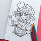 Coloring Book Food edition! // DIGITAL VERSION