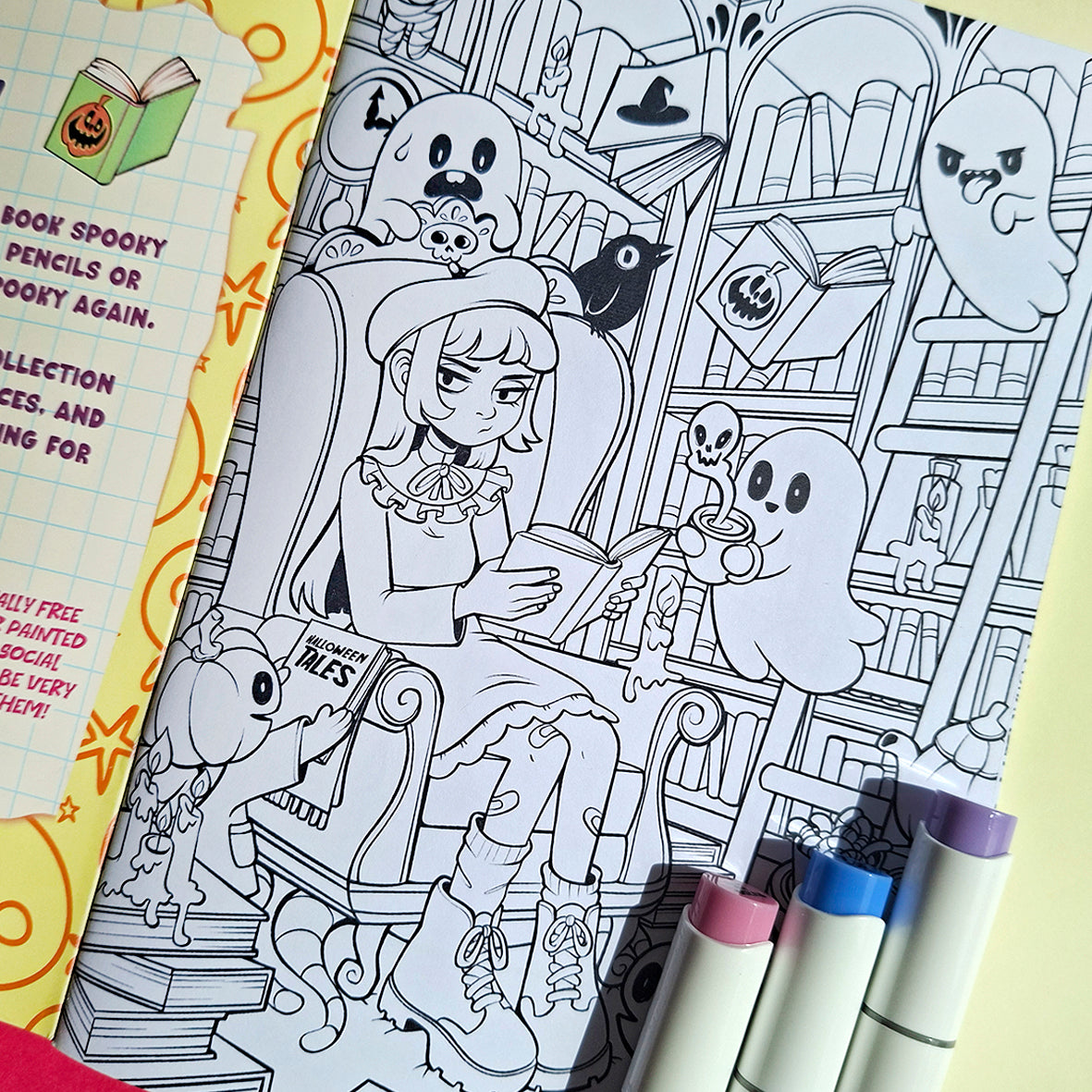 Coloring Book \\ Spooky Edition Vol.2