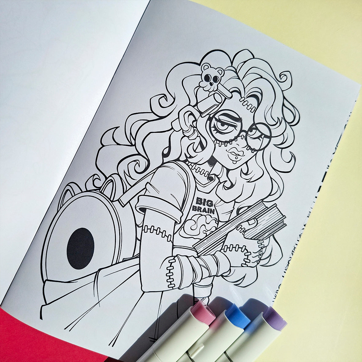 Coloring Book \\ Spooky Edition Vol.2