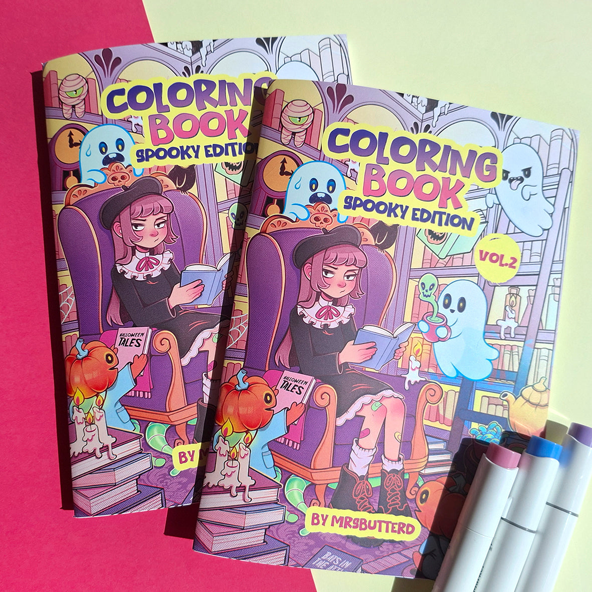 Coloring Book \\ Spooky Edition Vol.2
