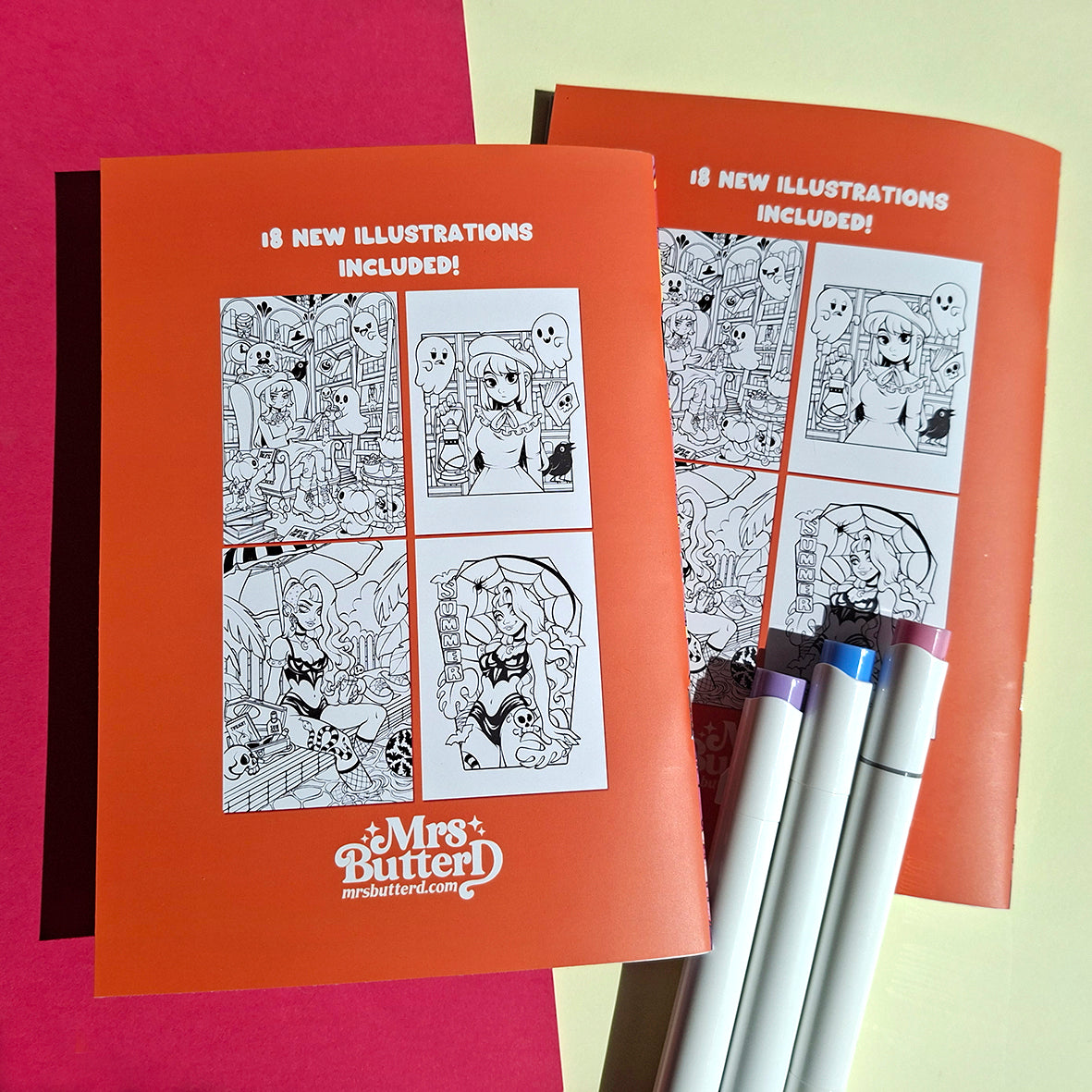 Coloring Book \\ Spooky Edition Vol.2
