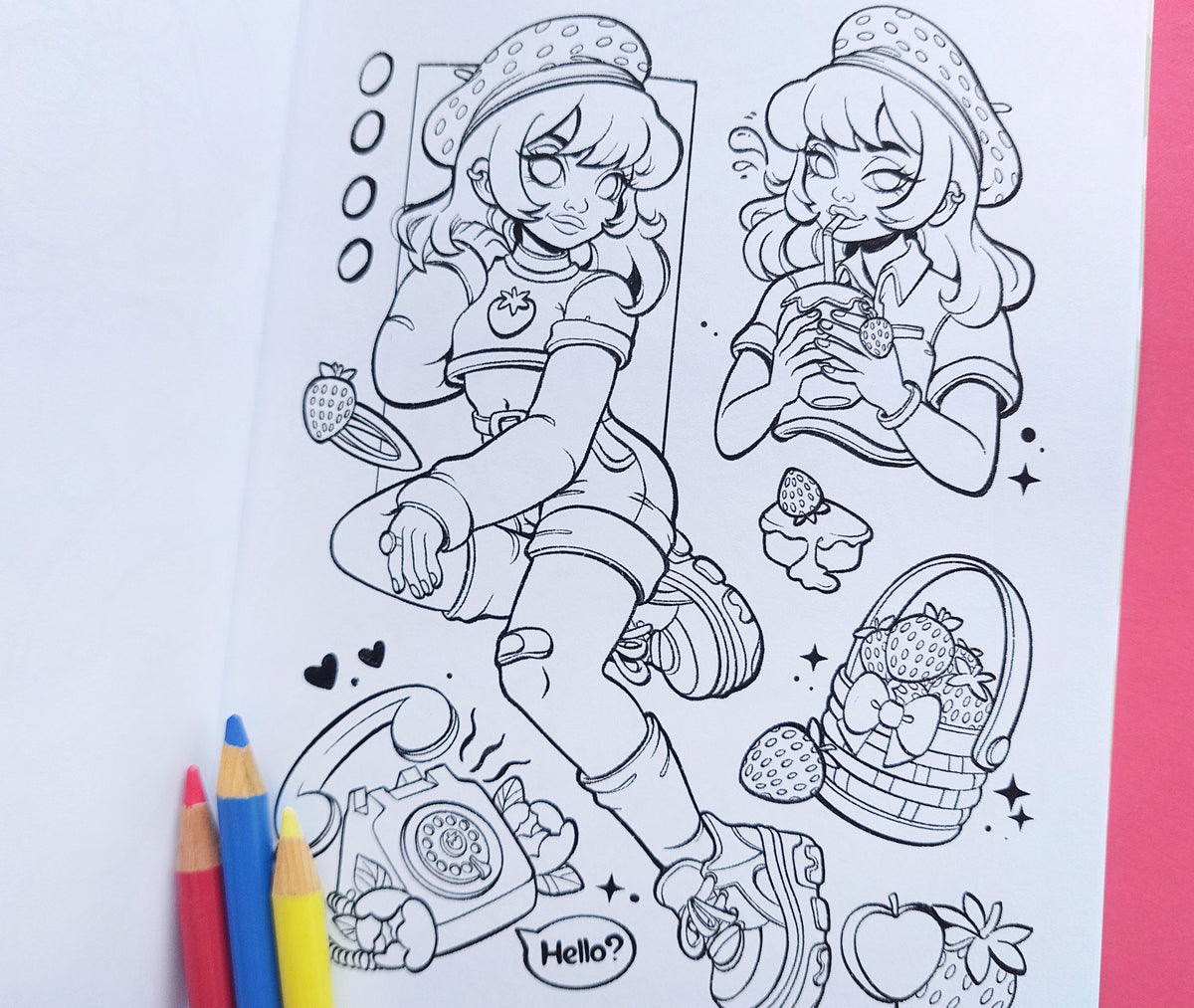 Coloring Book VL.9 \\ DIGITAL VERSION – mrsbutterd
