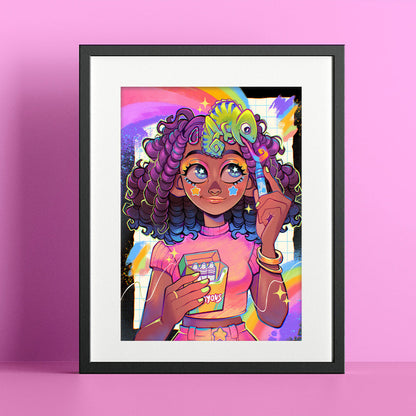 Color your world \\ Art Print