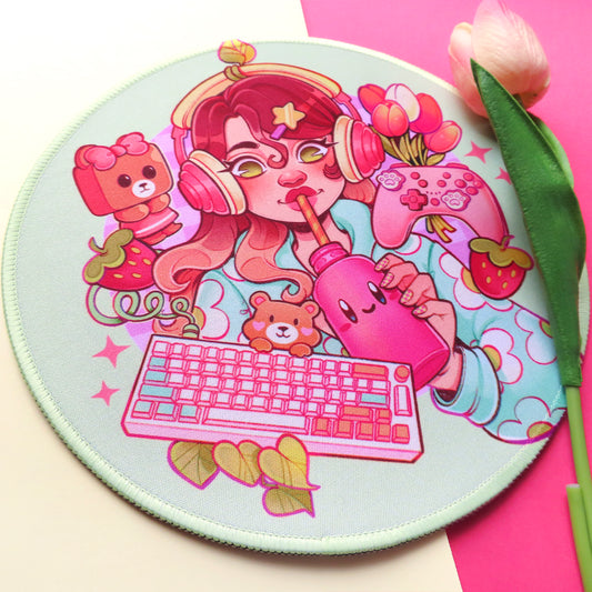 Cozy gamer \\ Mousepad