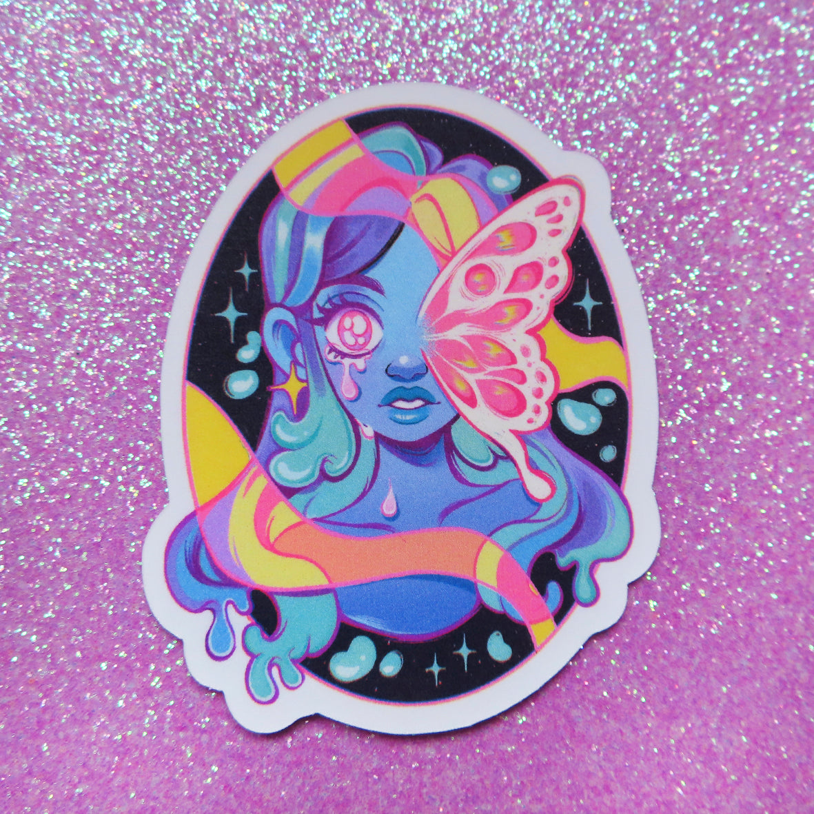 Do you see me? \\ Vinyl Sticker