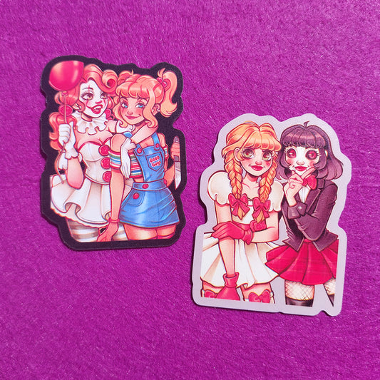 Halloween friends \\ Vinyl Sticker